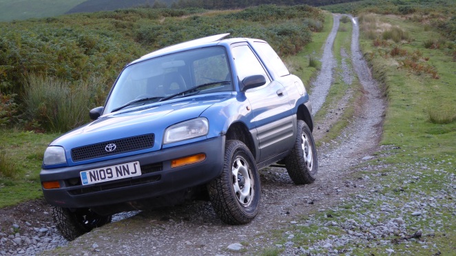 It can go greenlaning, but it's not very good.