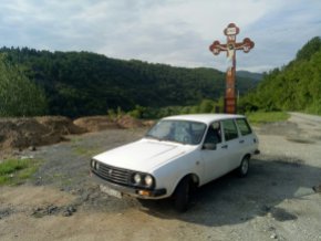 Dacia on its way home from Romania